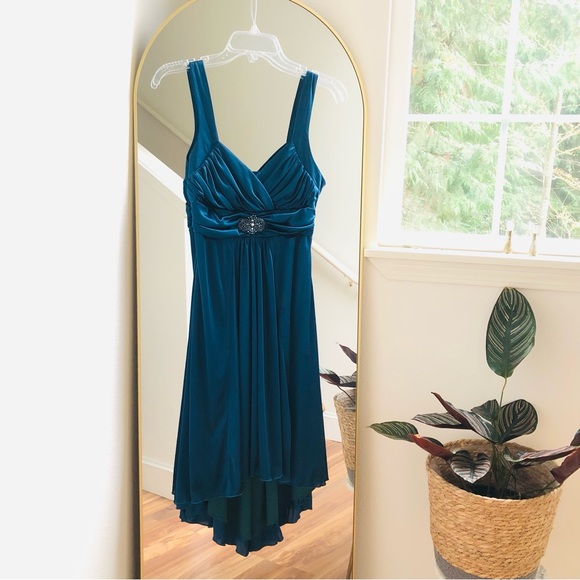 Formal Prom Royal Blue Dress size Small City Triangles - Picture 3 of 9